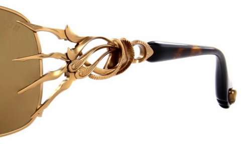 Affliction Scythe II sunglasses - Tort-Ant Gold original